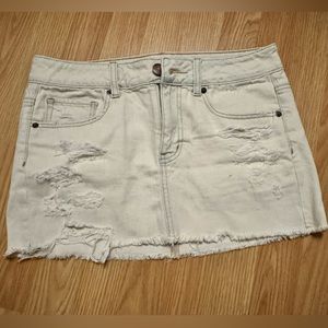 American eagle Jean mini skirt